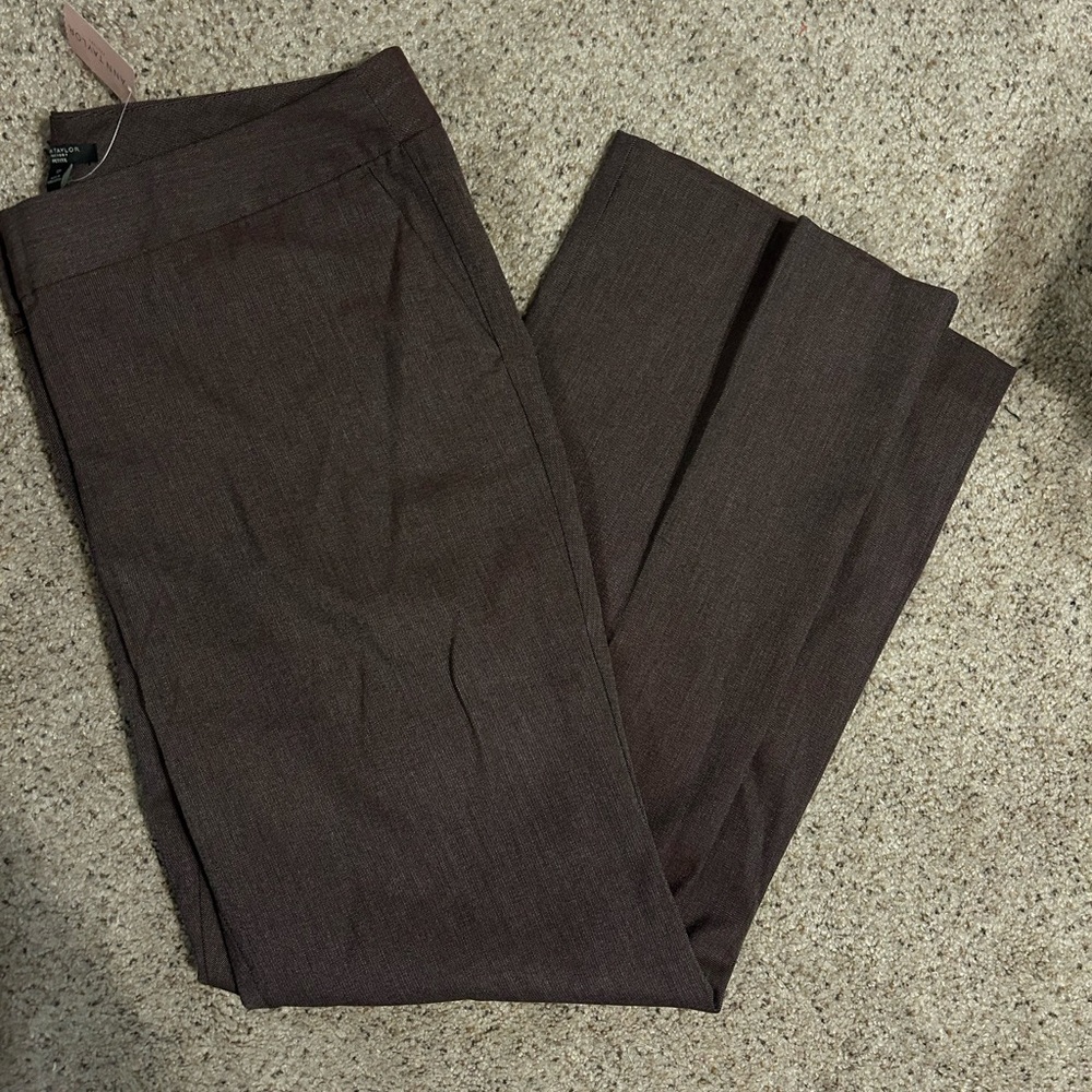 NWT Ann Taylor factory 12 P petite slacks